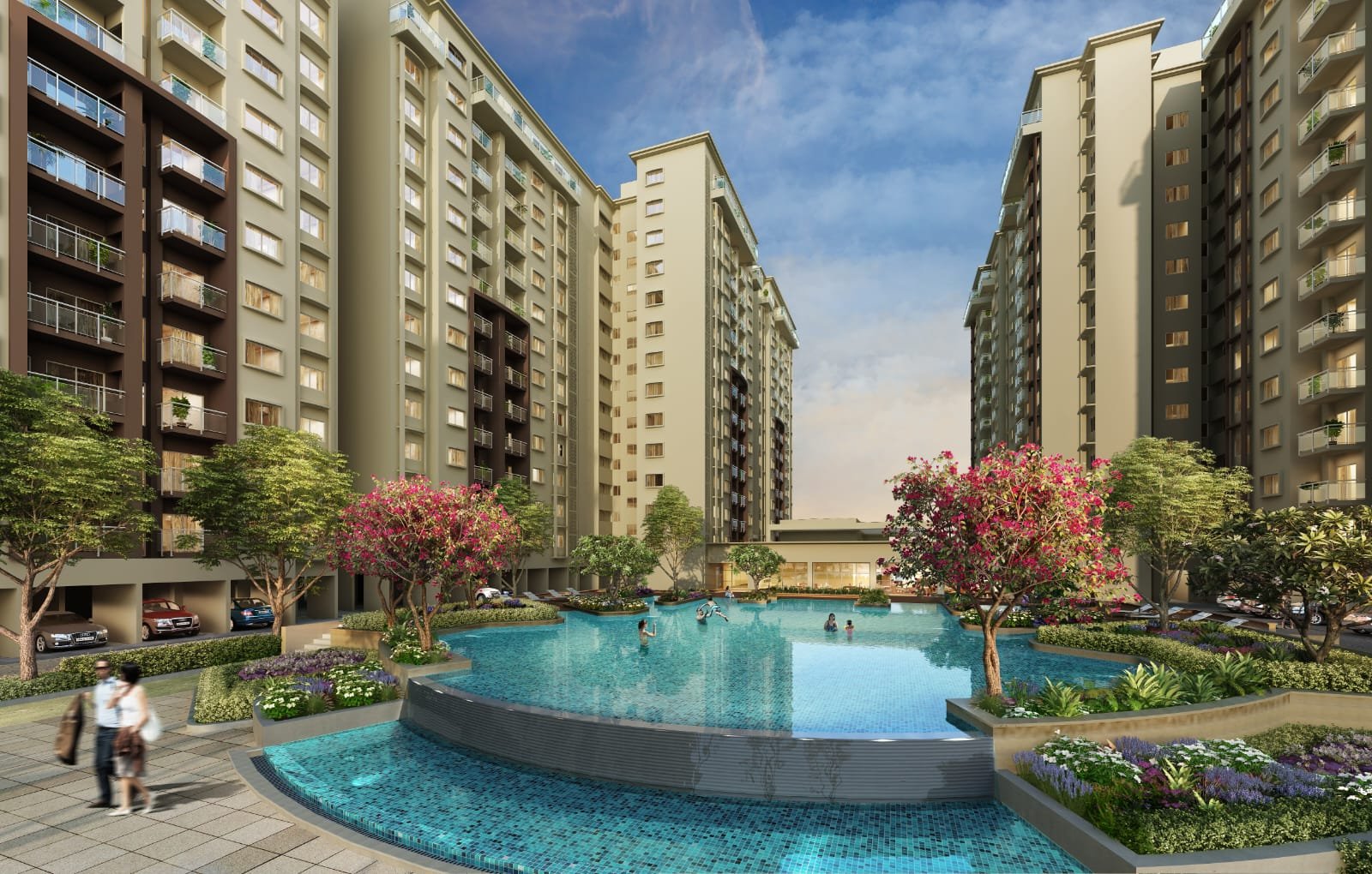 Lakevista clubhouse pool deck